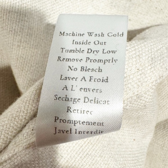 Frank & Eileen | McLoghlin Utility Shirt In Natural, Shacket Sz. M/L - Picture 11 of 11